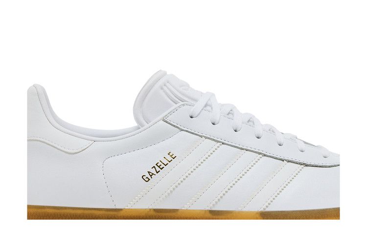 adidas Gazelle 'White Leather Gum'