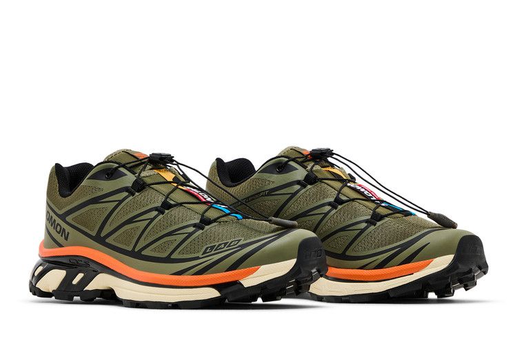 Salomon XT-6 'Deep Lichen Green Marmalade'