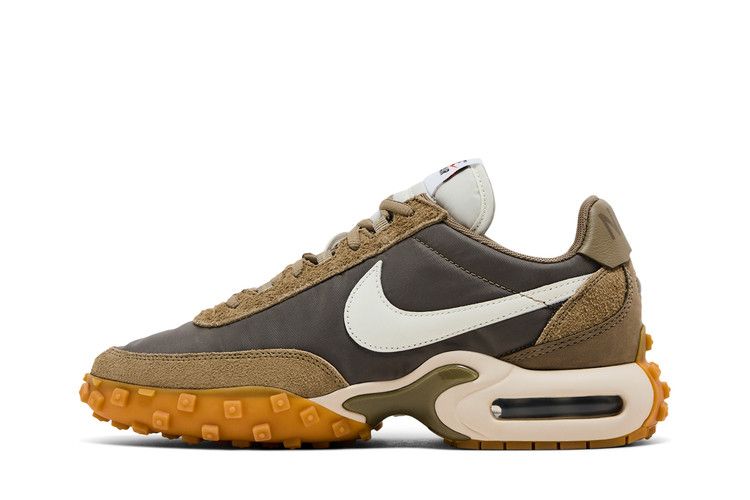 Nike Air Max Waffle Racer SP 'Matte Olive' — Matte Olive/Sail/Gum Light Brown
