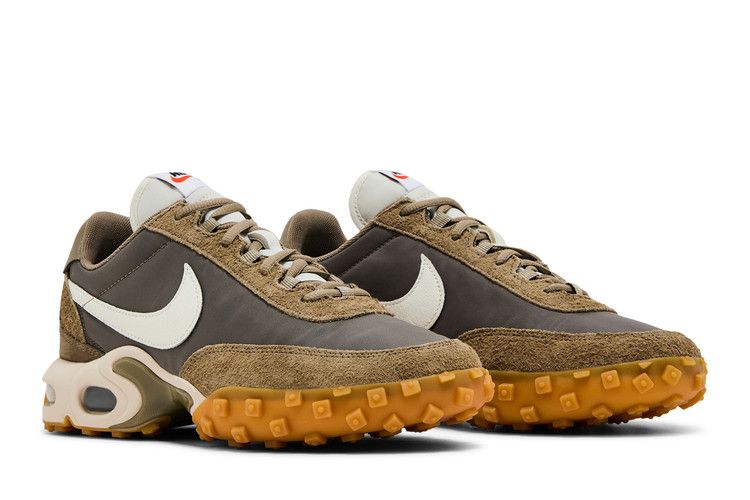 Nike Air Max Waffle Racer SP 'Matte Olive' — Matte Olive/Sail/Gum Light Brown