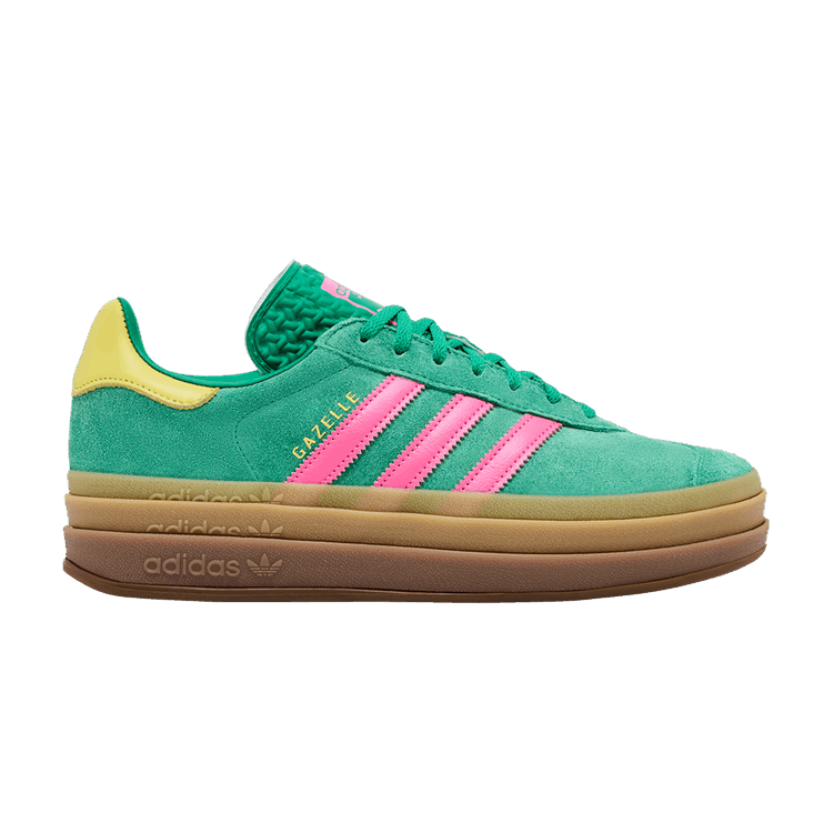 adidas Wmns Gazelle Bold 'Court Green Lucid Pink'