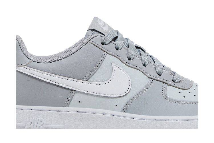 Nike Air Force 1 GS 'Wolf Grey' — Wolf Grey/Pure Platinum/White