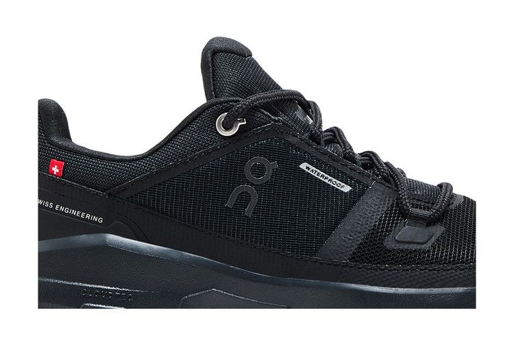ON Wmns Cloudrock Low Waterproof 'Triple Black'