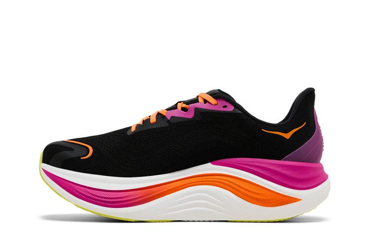 HOKA Skyward X 'Black Electric Aqua'