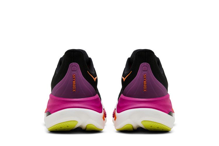 HOKA Skyward X 'Black Electric Aqua'