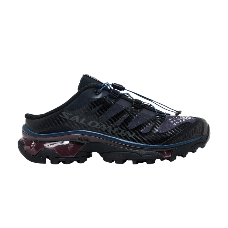 MM6 Maison Margiela x Salomon Wmns XT-4 Mule 'Black Hunkle Berry Violet'
