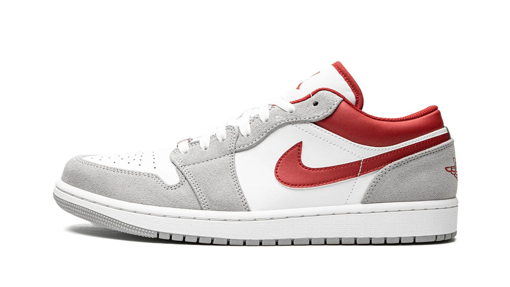 Air Jordan 1 Low SE White Grey Red - Classic Colorway Sneaker