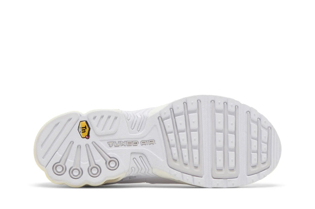Air Max Plus 3 Triple White - Classic Retro Runner with Max Air Cushioning