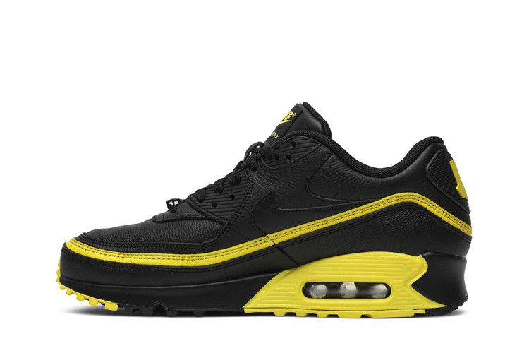 Undefeated x Nike Air Max 90 'Black Optic Yellow'
