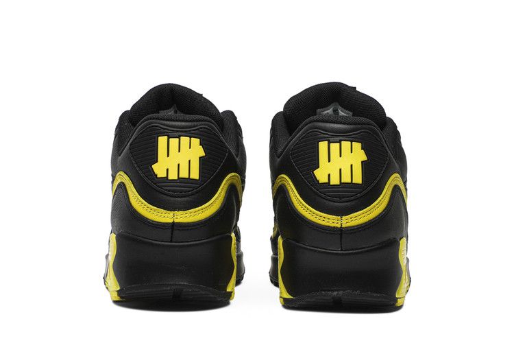 Undefeated x Nike Air Max 90 'Black Optic Yellow'
