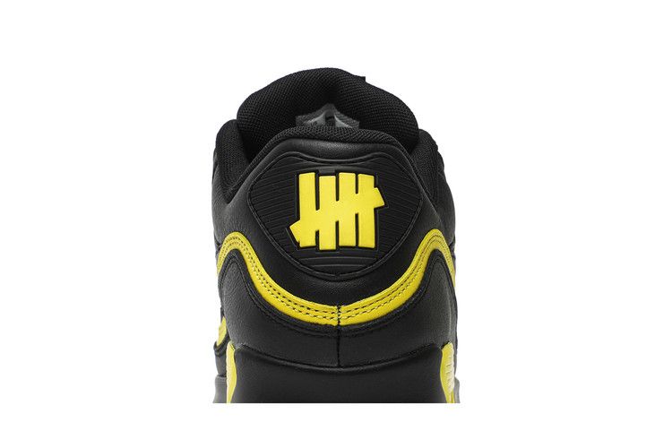 Undefeated x Nike Air Max 90 'Black Optic Yellow'