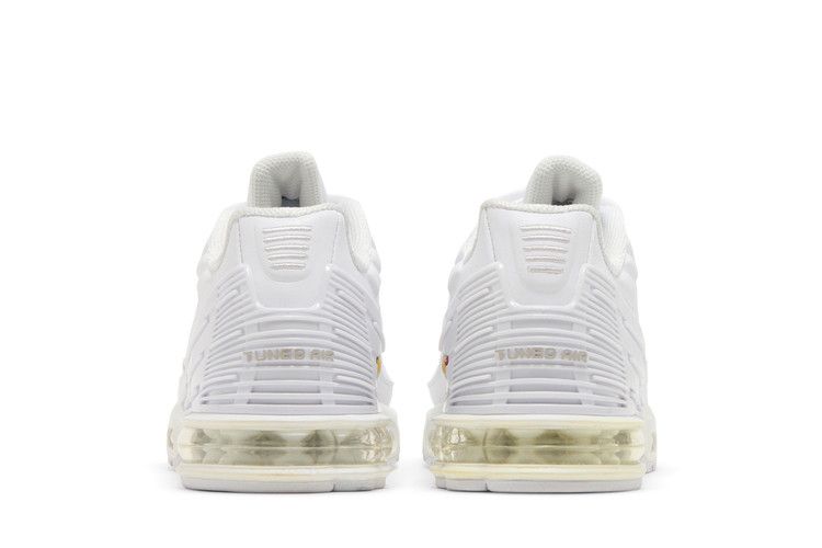 Nike Air Max Plus 3 'Triple White' — White/White/Vast Grey