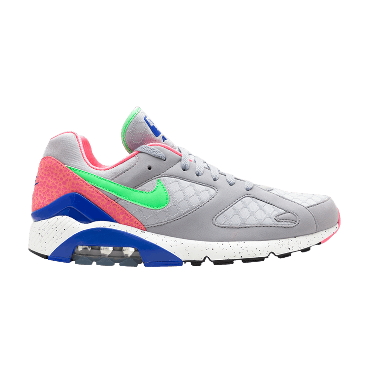 Size? x Nike Air Max 180 'Urban Safari' — Stdm Gry/Psn Grn-Hypr Bl-Dgtl