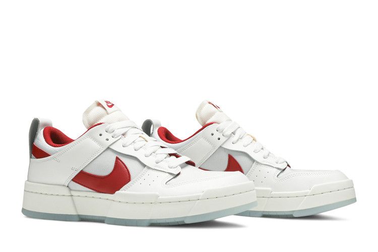 Nike Wmns Dunk Low Disrupt 'White Gym Red'