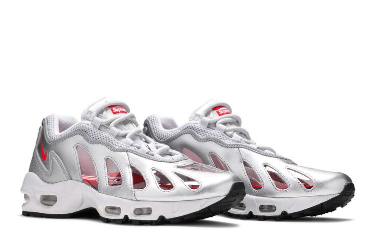 Supreme x Nike Air Max 96 'Metallic Silver'