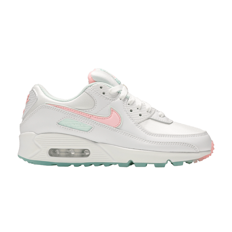 Nike Wmns Air Max 90 'Easter' — White/Barely Green/Light Dew/Arctic Punch