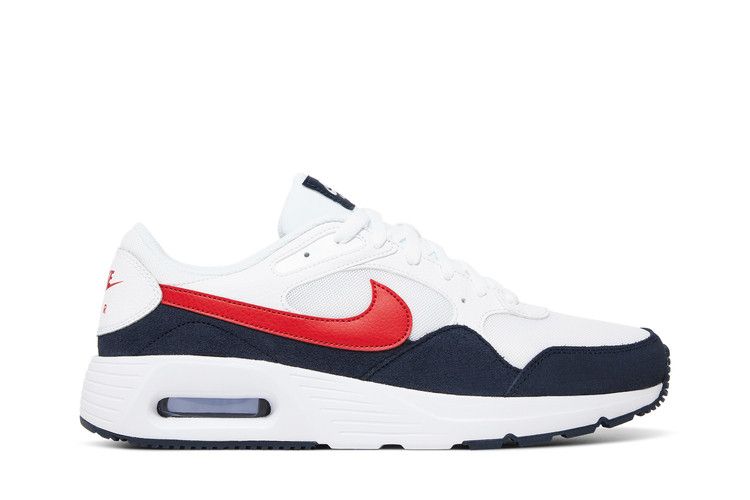 Nike Air Max SC 'White University Red' — White/University Red/Obsidian