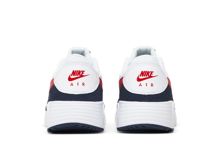 Nike Air Max SC 'White University Red' — White/University Red/Obsidian