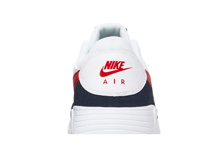 Nike Air Max SC 'White University Red' — White/University Red/Obsidian