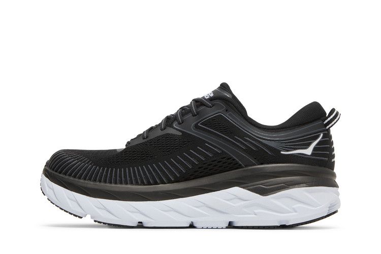 HOKA Bondi 7 'Black White'