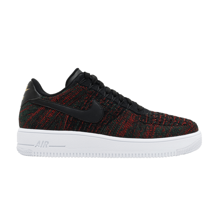 Nike Air Force 1 Low Flyknit 'Black Burgundy'