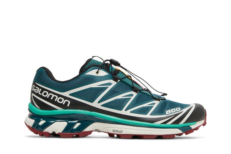 Salomon XT-6 'Deep Teal Biking Red'