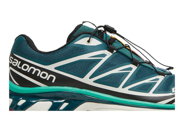 Salomon XT-6 'Deep Teal Biking Red'
