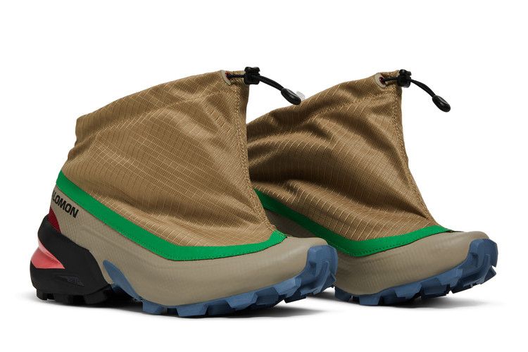 MM6 Maison Margiela x Salomon Cross Hike 'Kelp' — Kelp/Vintage Khaki/Bright Green (S66WS0080 P5133 H9428)