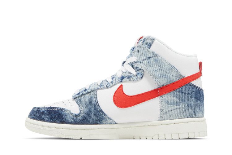 Nike Wmns Dunk High 'Washed Denim'