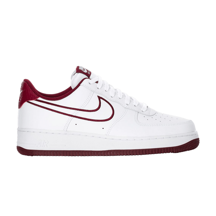 Nike Air Force 1 Low '07 Leather 'Team Red'