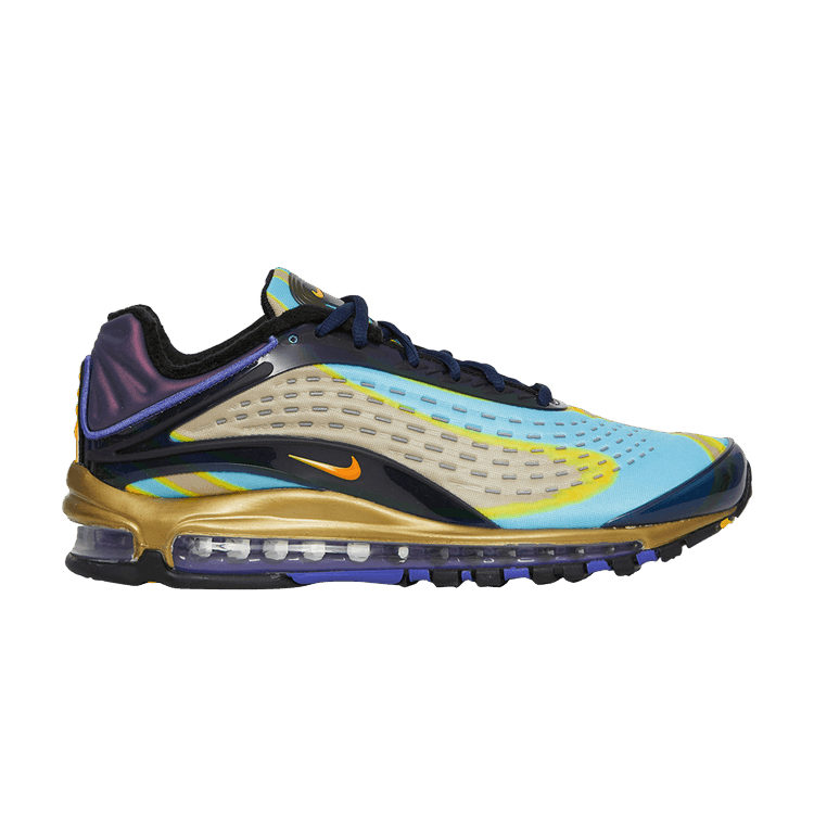 Nike Air Max Deluxe GS 'Midnight Navy' — Midnight Navy/Laser Orange