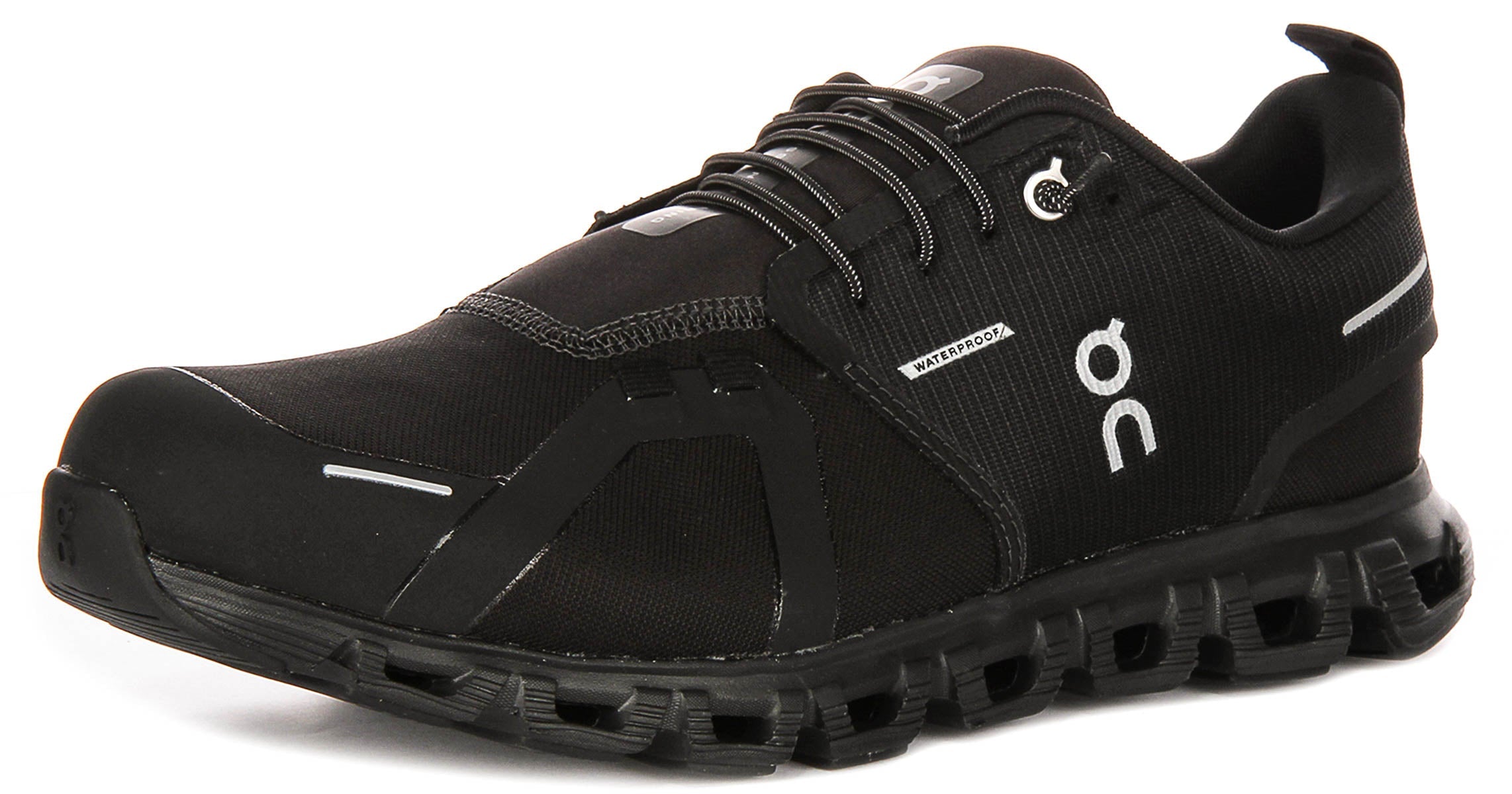 On Running Cloud 6 Waterproof In All Black For Men