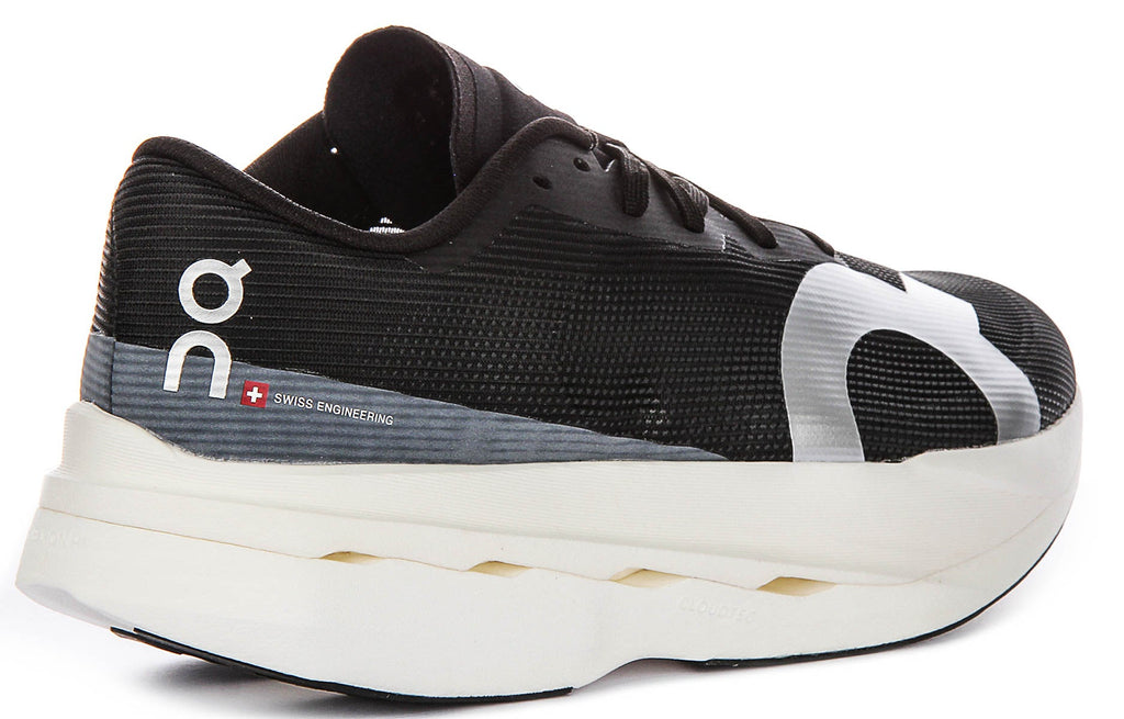 On Running Cloudboom Volt In Black White For Men