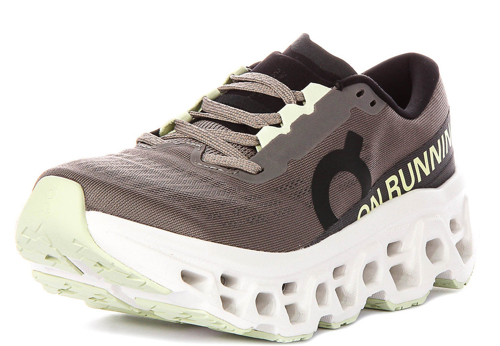 On Running Cloudmonster 3 In Brown Beige For Women