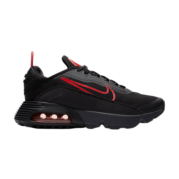 Nike Air Max 2090 GS 'Black Crimson' — Black/Anthracite/White/Bright Crimson