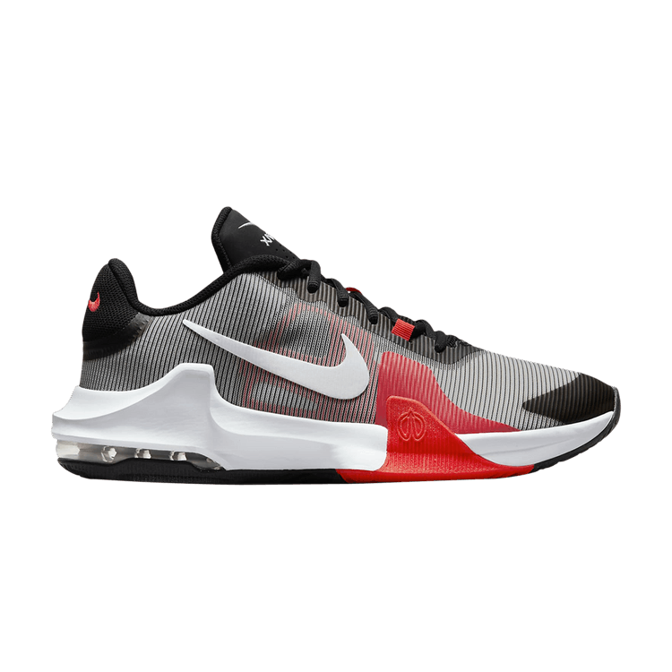 Nike Air Max Impact 4 'Black Bright Crimson' — Black/Bright Crimson/White