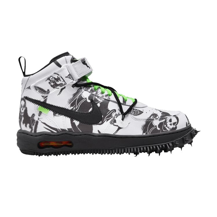 Off-White x Nike Air Force 1 Mid SP Leather 'Grim Reaper'