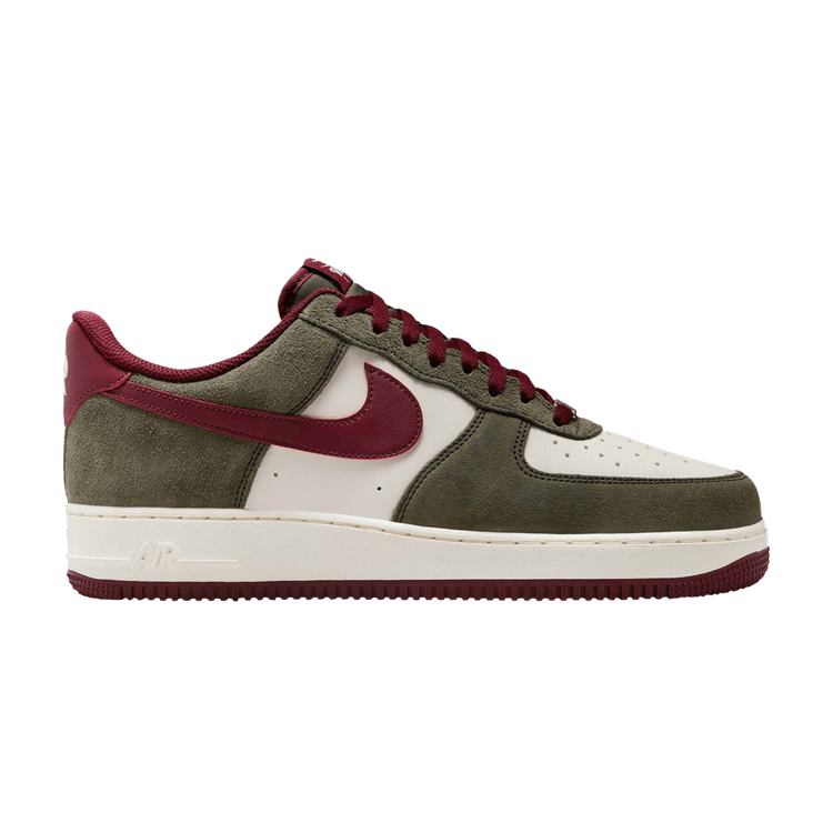 Nike Air Force 1 '07 LV8 'Cargo Khaki Dark Team Red'