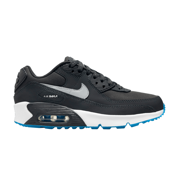 Nike Air Max 90 GS 'Reflective Swoosh - Anthracite Industrial Blue'
