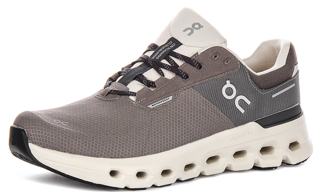 On Running Cloudrunner 2 Waterproof In Grey For Men