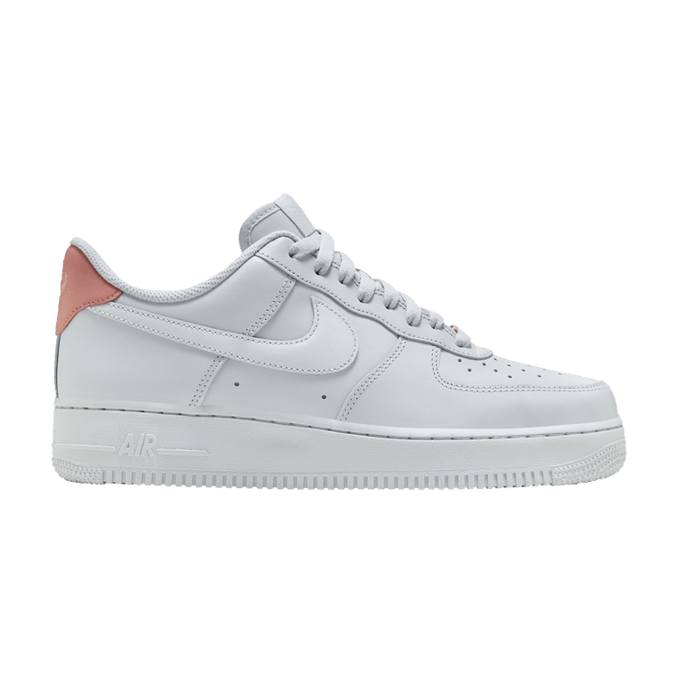 Nike Air Force 1 '07 'Platinum Stardust Red'