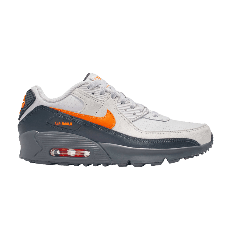 Nike Air Max 90 GS 'Vast Grey Safety Orange'