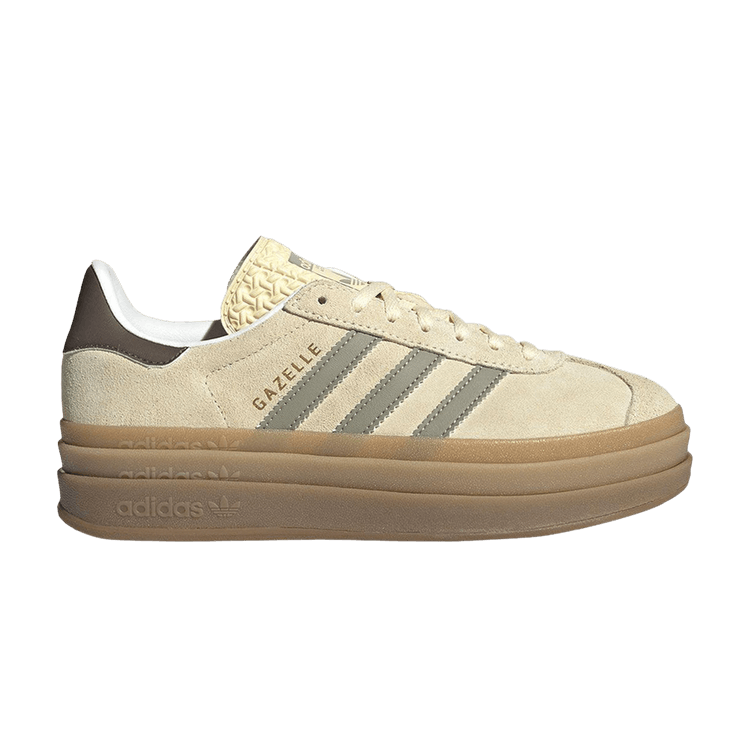 adidas Wmns Gazelle Bold 'Warm Vanilla Silver Pebble'