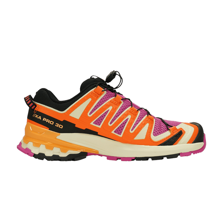 Salomon Wmns XA Pro 3D V9 'Rose Violet Dragon Fire Papaya'