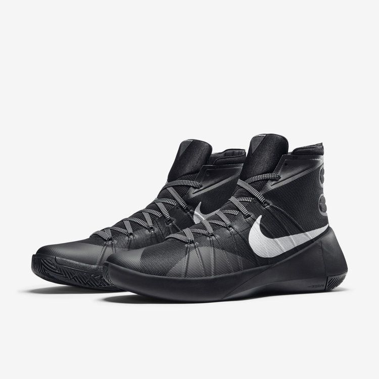 Nike Hyperdunk 2015 'Black Metallic Silver'