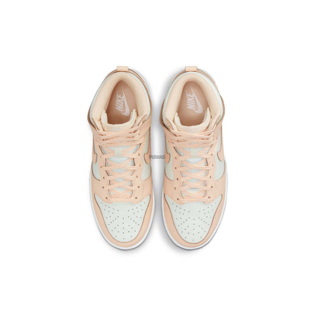Nike Dunk High Sail Crimson Tint Women S 2021